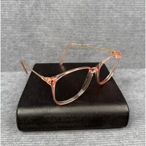 Vintage ADENSCO 8529 Eyeglasses Frames Pink Peach Rose Gold 140 France 5291